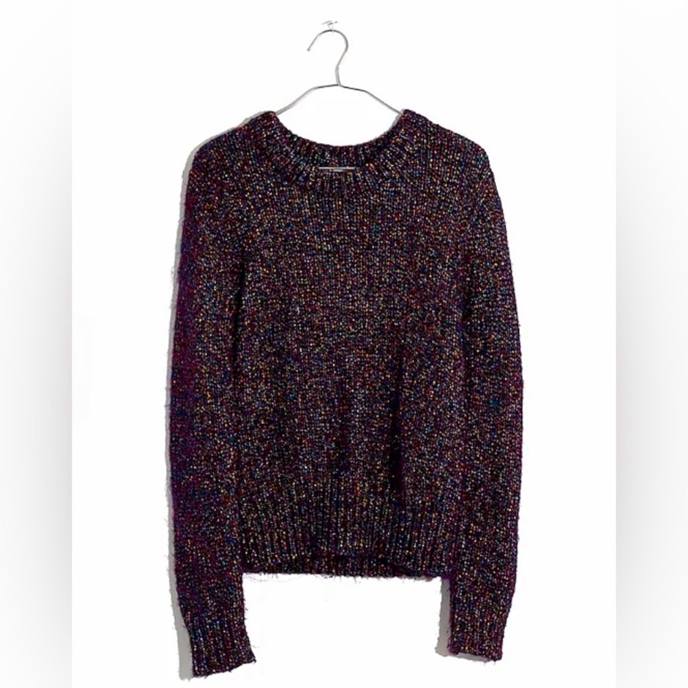 Madewell Shimmer Pullover Sweater- XL